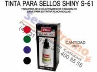 Tintas para sellos Shiny S61